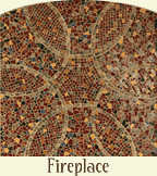 Mosaic Fireplace